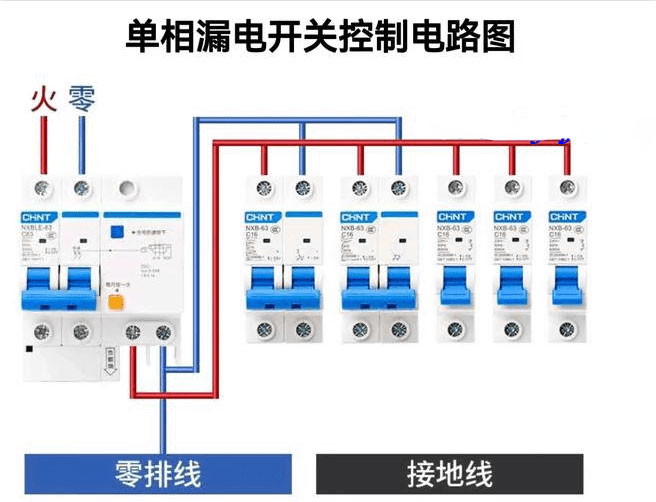 三相四線制電路中可以使用單相漏電保護器嗎？